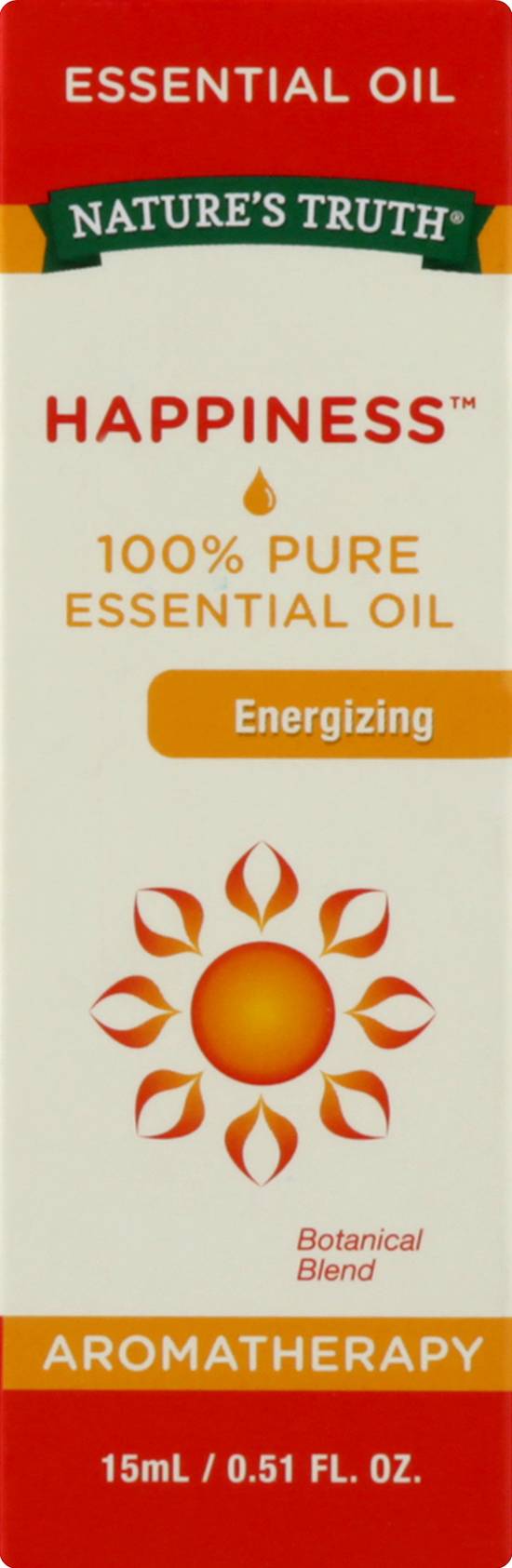 Nature's Truth Happiness 100% Pure Essential Oil Energizing (0.51 fl oz)