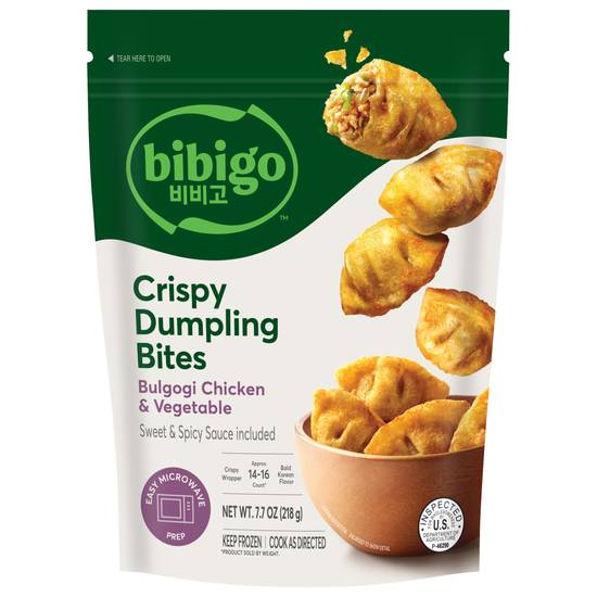Bibigo Crispy Bulgogi Chicken & Vegetable Dumpling Bites