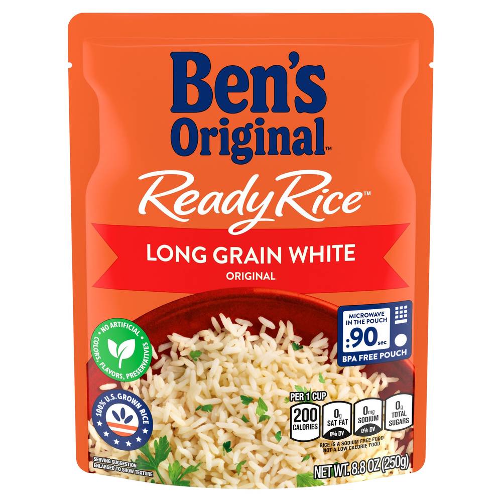 Ben's Original Long Grain White Ready Rice (8.8 oz)