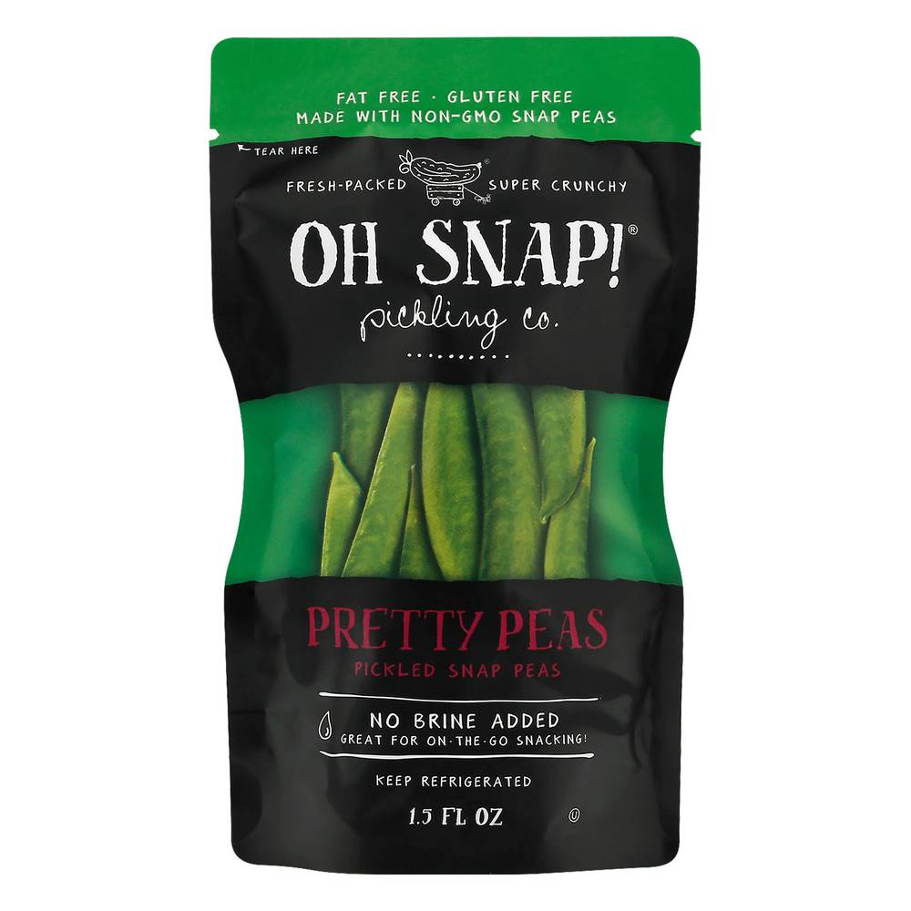 Oh Snap Pretty Peas Pickled Snap Peas (1.5 fl oz)