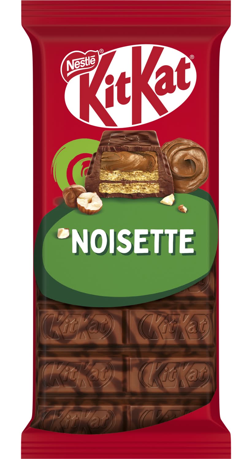 KitKat - Tablette de chocolat, noisette (99g)
