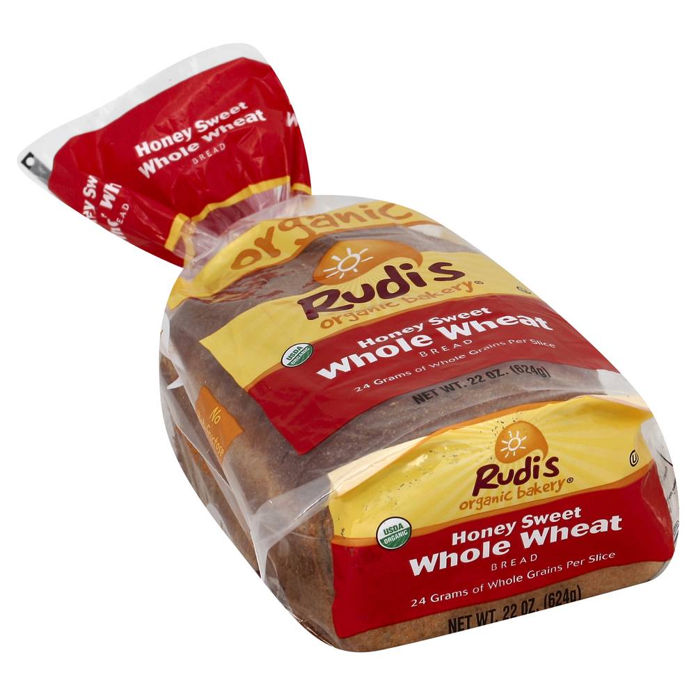 Rudi's Honey Sweet Whole Wheat Bread (1.38 lbs)