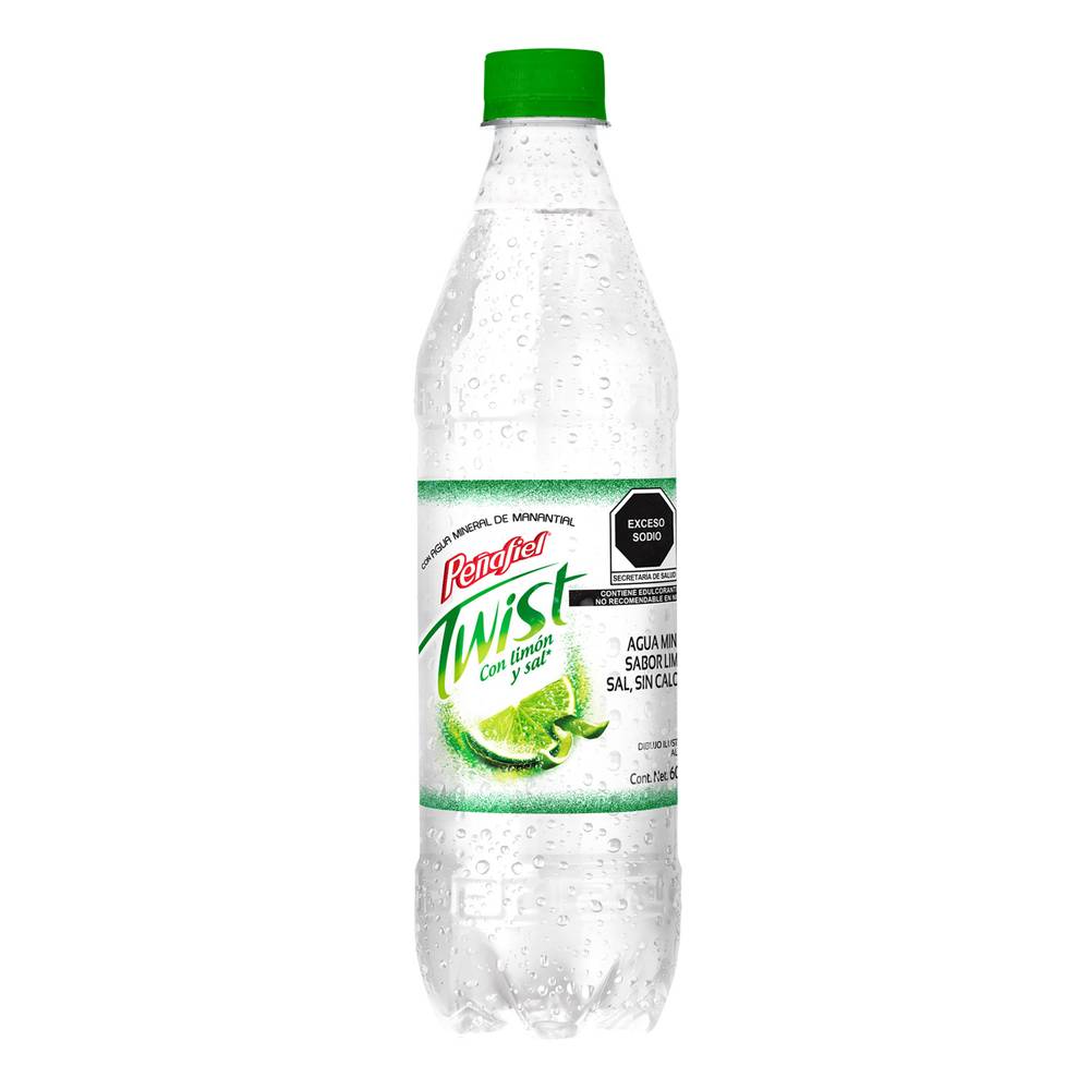 Peñafiel agua mineral twist limón y sal (600 ml)