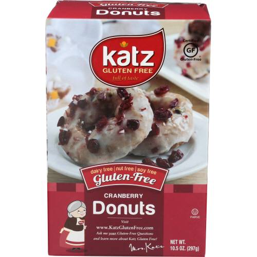 Katz Gluten Free Cranberry Donuts