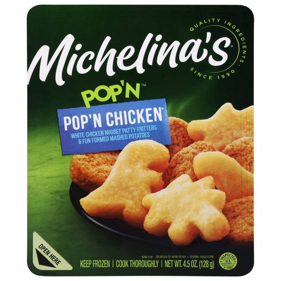 Michelina's Pop'n Chicken Nuggets & Fun Mashed Potatoes