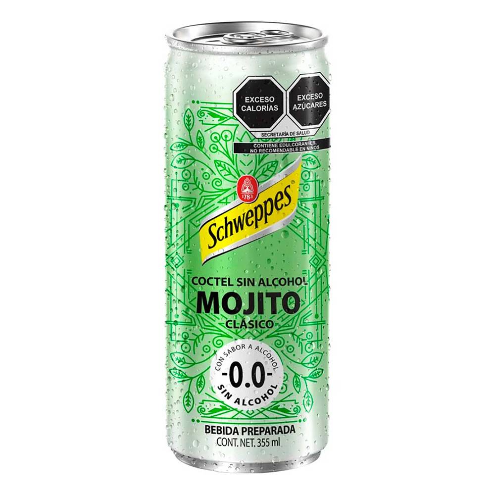 Schweppes · Mocktail sin alcohol (355 ml)