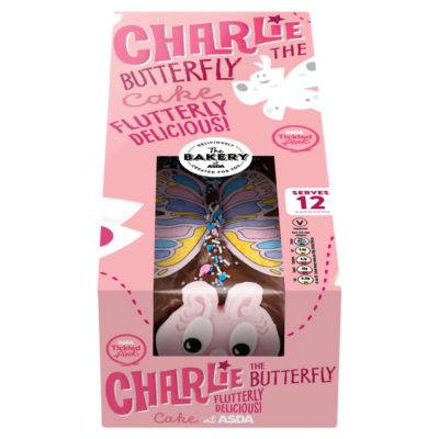 ASDA The Bakery Charlie the Butterfly Cake