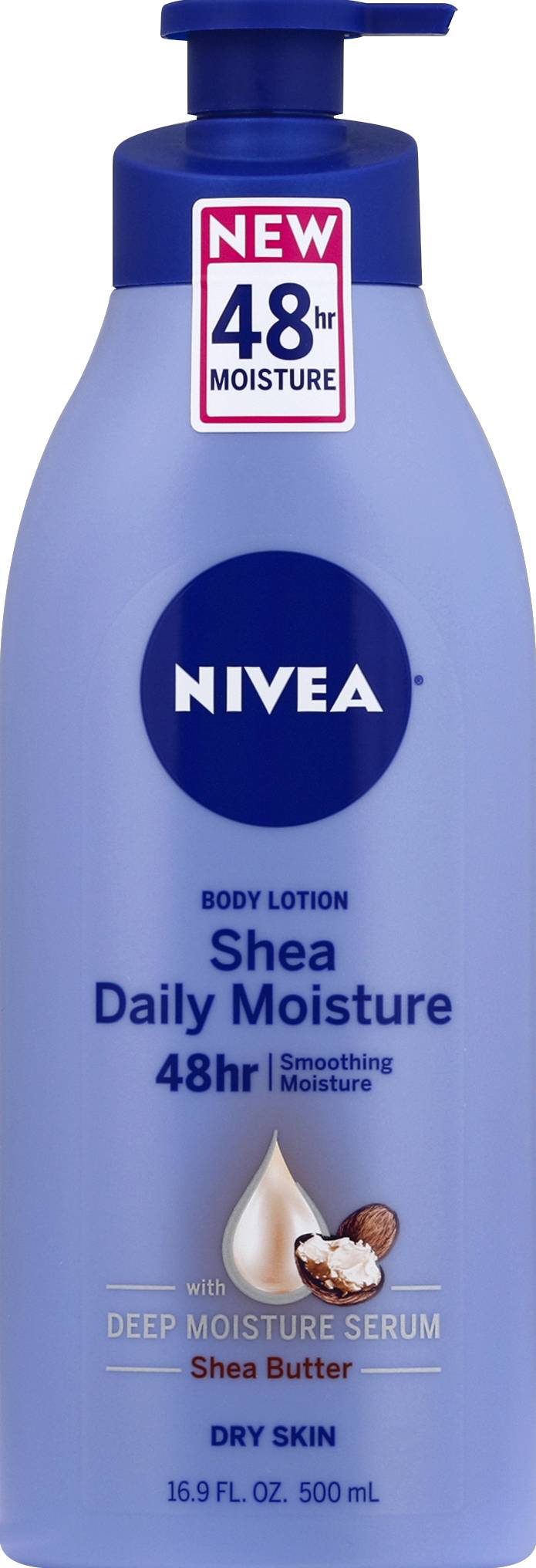 Nivea Shea Butter Smooth Daily Moisture Body Lotion For Dry Skin (16.9 fl oz)