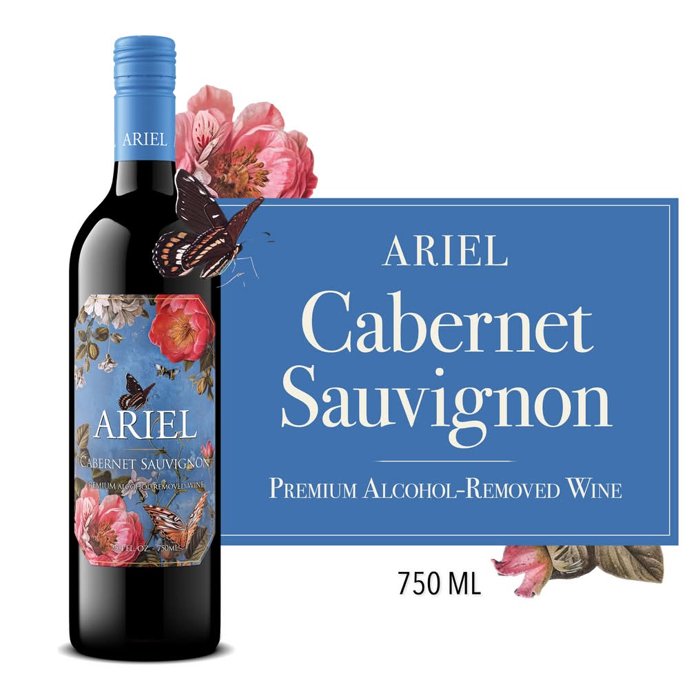 Ariel Premium Dealcoholized Cabernet Sauvignon Red Wine (750 ml)