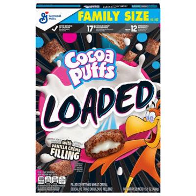 Cocoa Puffs Loaded Breakfast Cereal