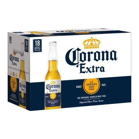 Corona Extra 18 Pack 12oz Bottle
