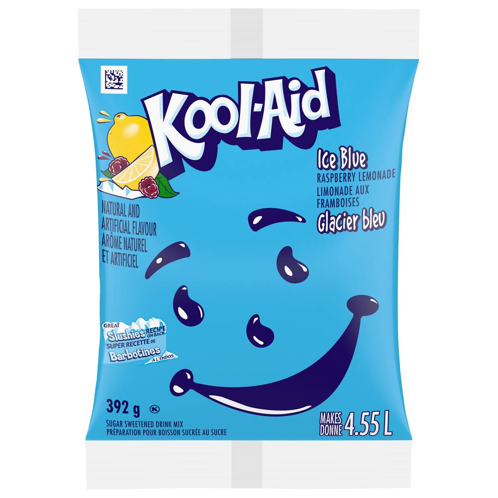 Kool-Aid Powdered Soft Drink - Ice Lemonade (392 g) (blue raspberry )