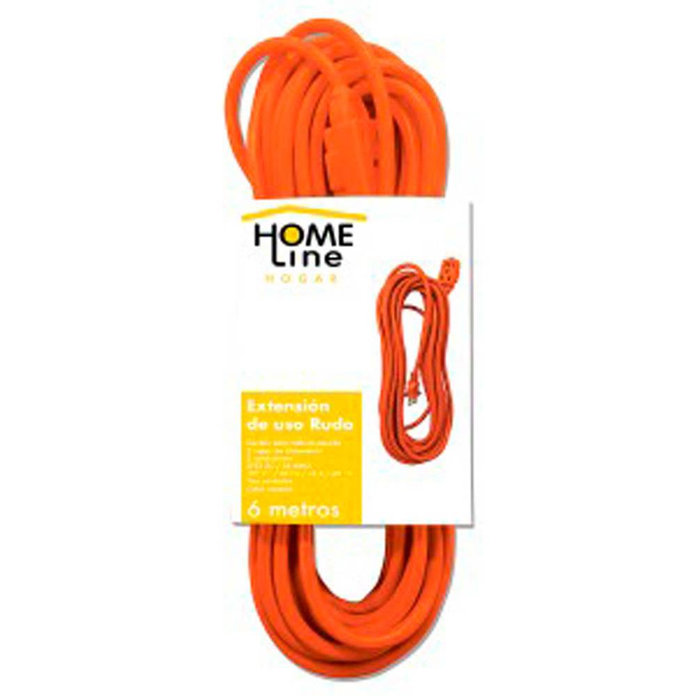 Home line  extensión de uso rudo 6 m (1 pieza)