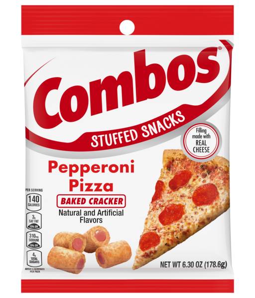 Combos Pepperoni Pizza Cracker 6.3oz