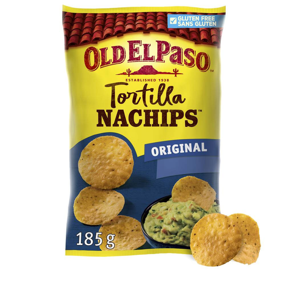 Old El Paso - Chips tortillas crunchy nachips original