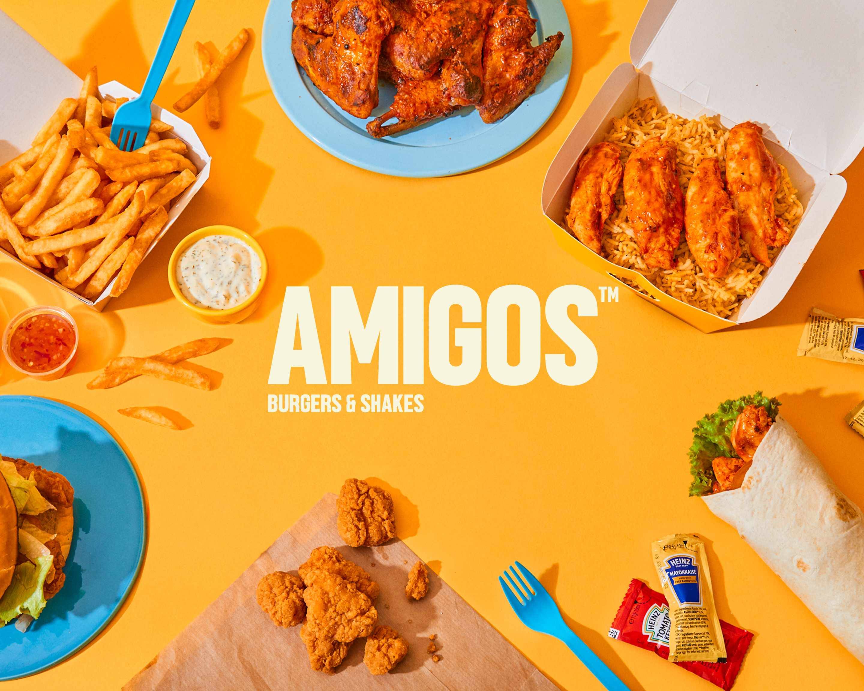 Amigos Burgers & Shakes (Wembley) Menu - Takeaway In London | Delivery ...