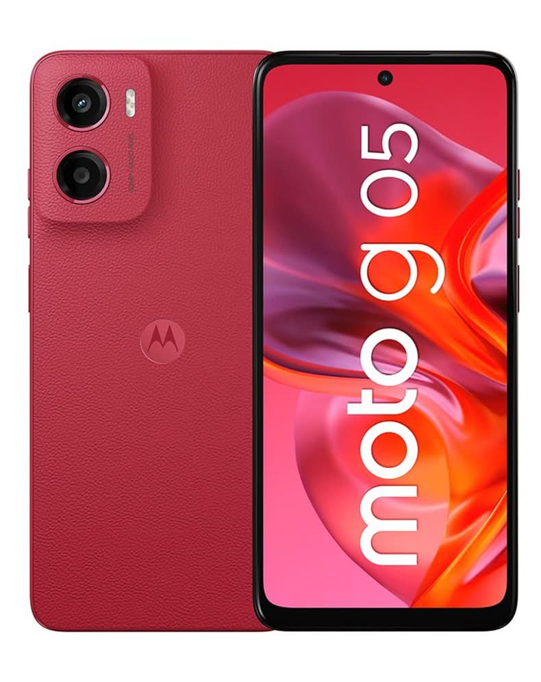 Motoro smartphone g05 64gb 6.7" rojo liberado sin descripcion s des