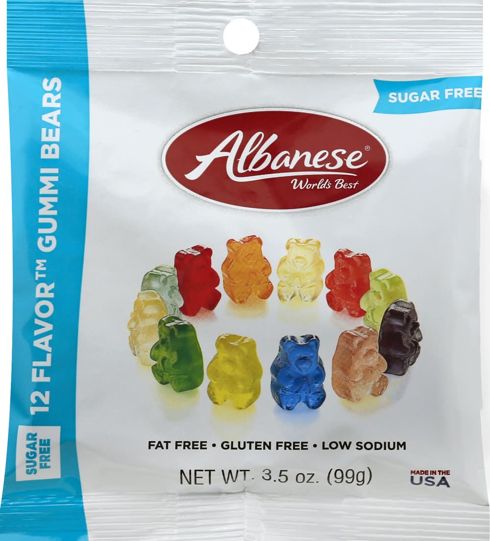 Albanese Sugar Free Gummi Bears (3.5 oz)