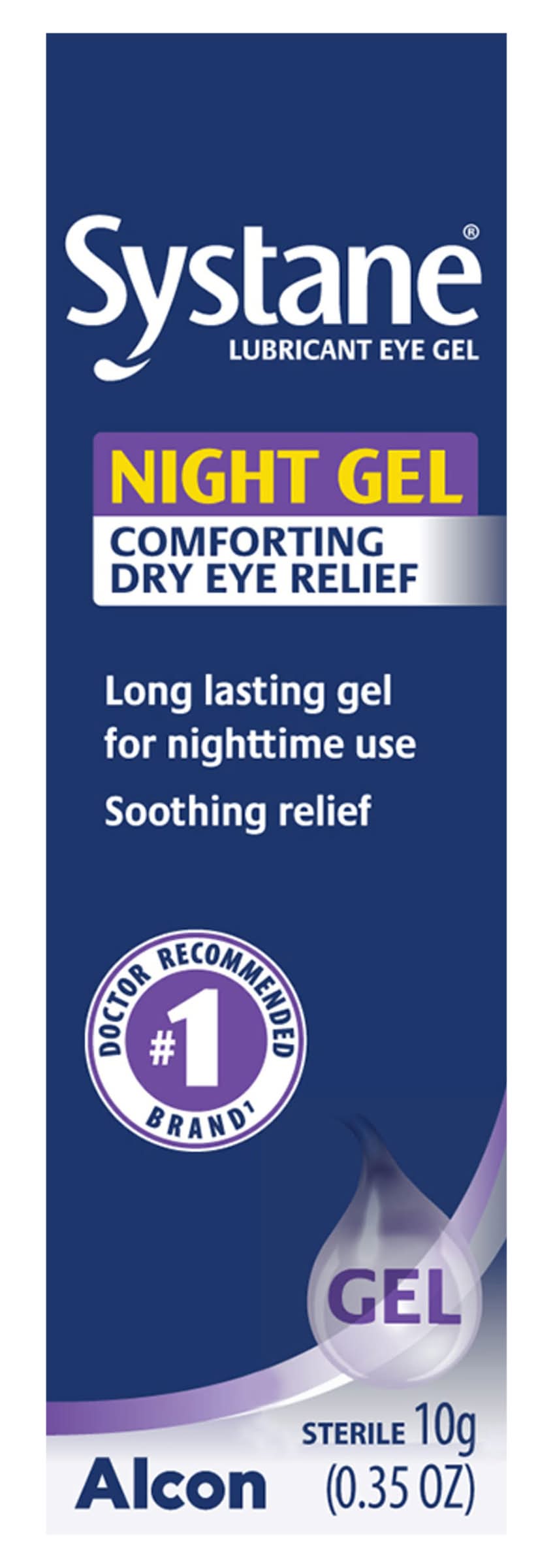 Systane Night Time Protection Lubricant Eye Gel (0.34 fl oz)