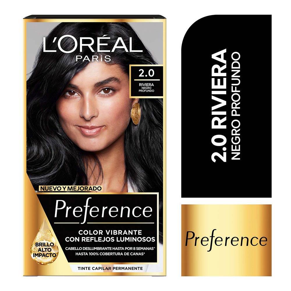 L'oréal paris tinte preference riviera negro profundo 2.0 (1 pieza)