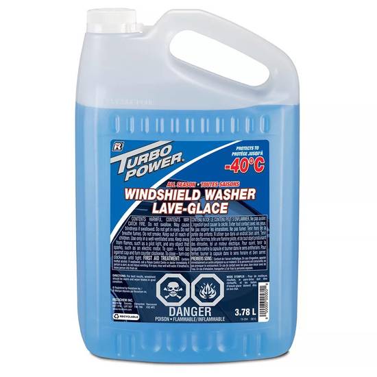 Turbo Power · Windshield washer -40c - Lave-glace -40c (3.78 L - 3.78LT)