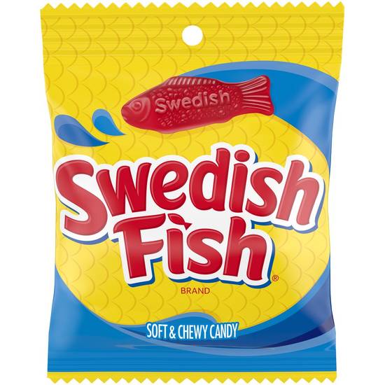 Swedish Fish Original Flavor Soft and Chewy Candy (3.6 oz)