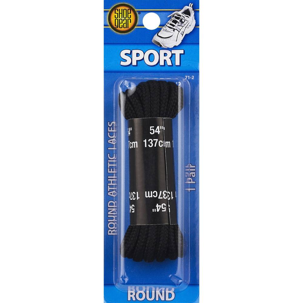 Shoe Gear, Round Athletic Laces, 54"