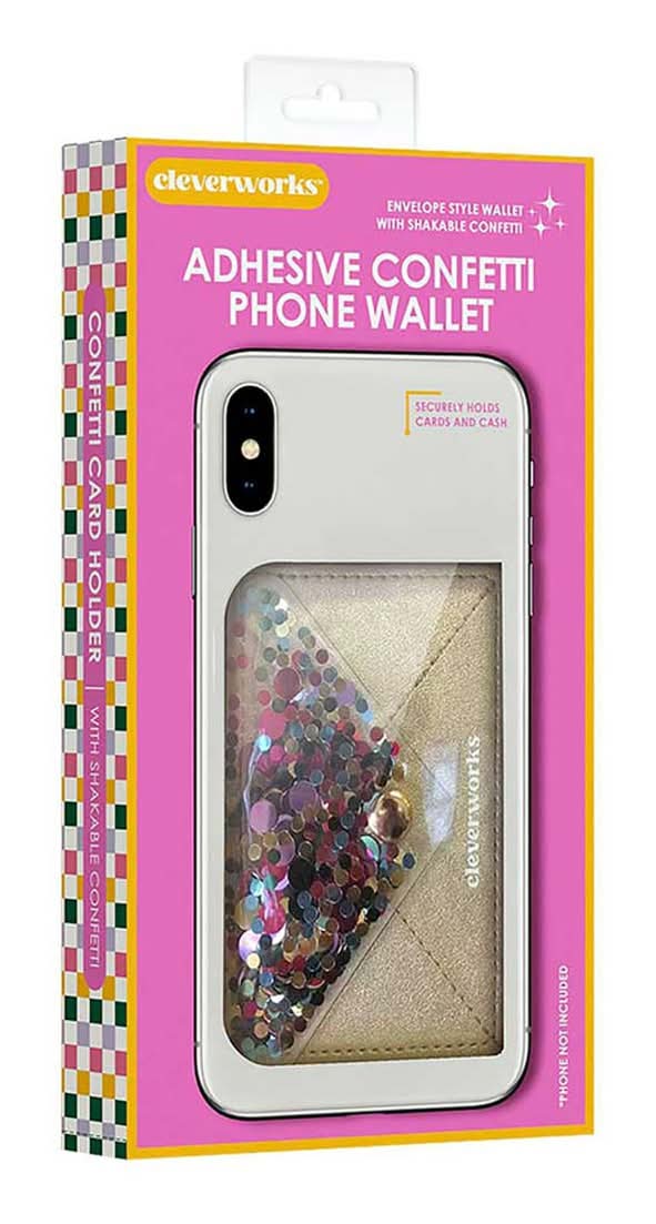 Cleverworks Phone Wallet Confetti