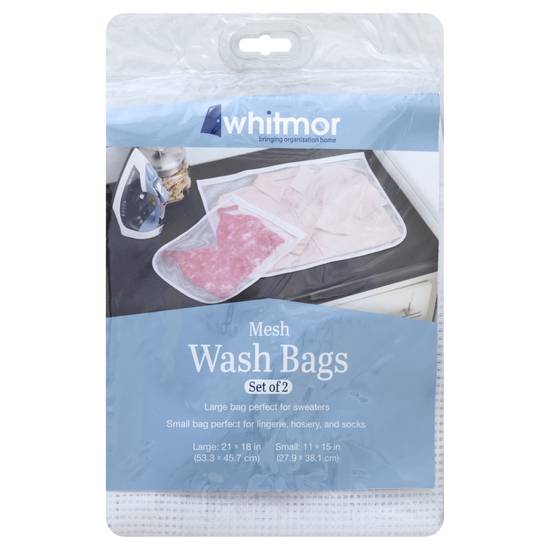 Whitmor Mesh Wash Bags (large-small), Delivery Near You