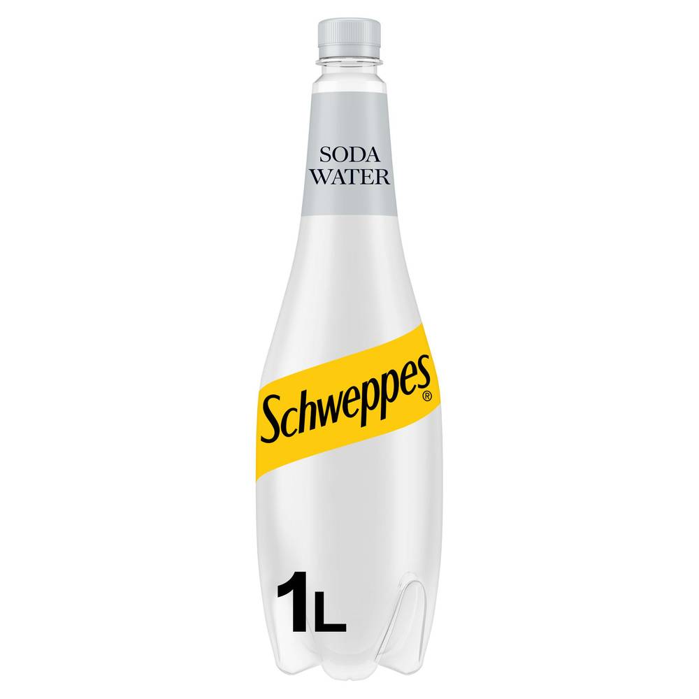 SAVE £0.60 Schweppes Original Soda Water 1L