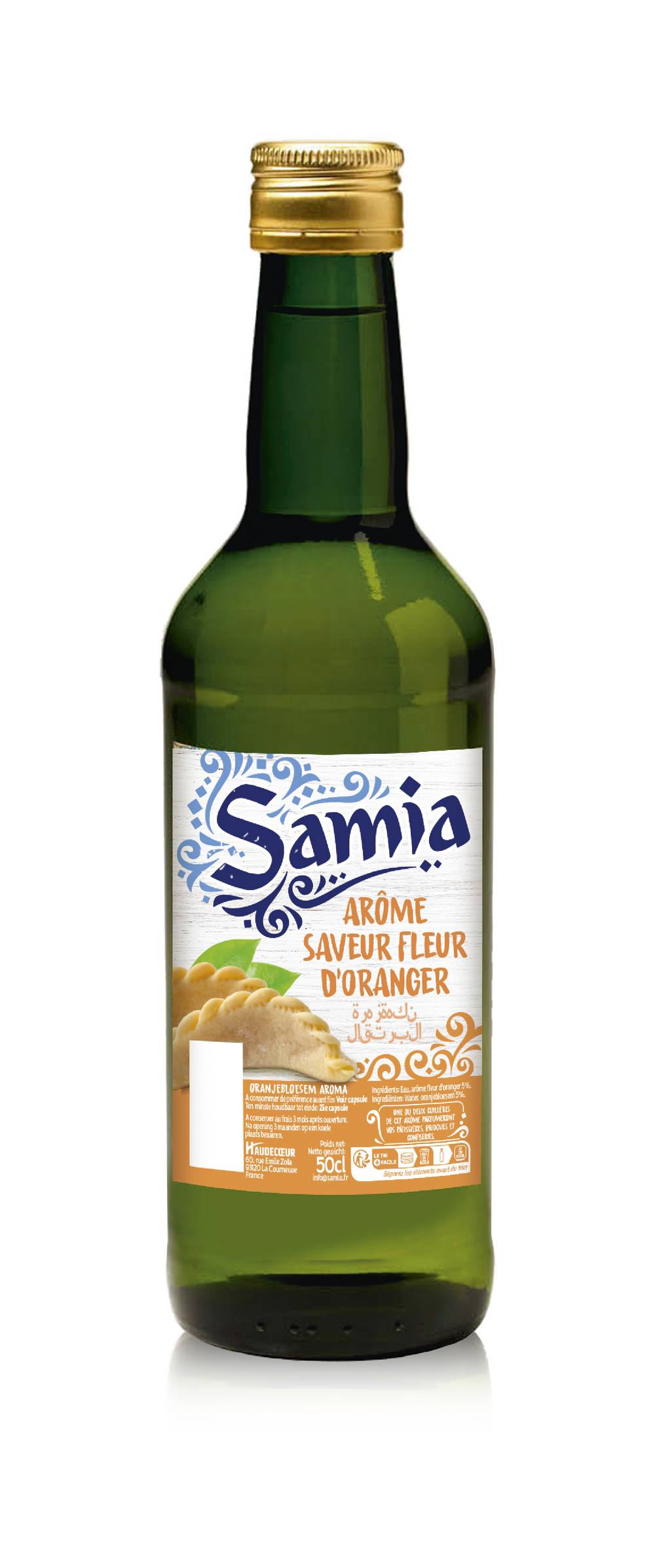 Samia - Arôme fleur d'oranger (50cl)