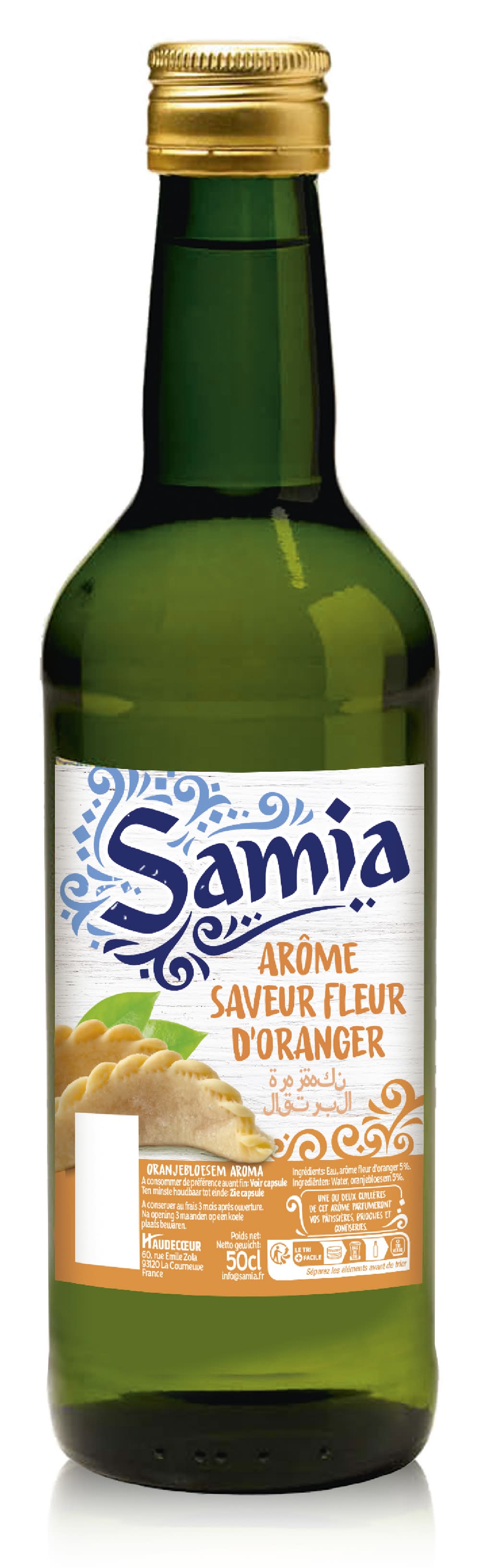 Samia - Arôme fleur d'oranger (500g)