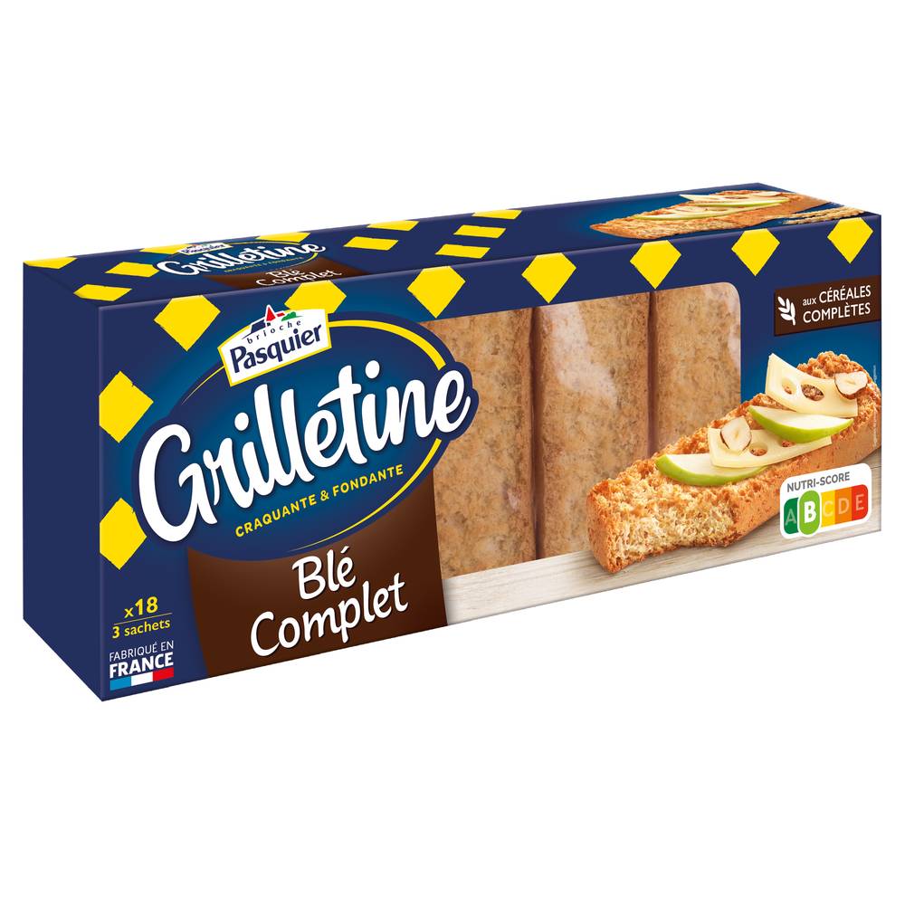 Pasquier - Grilletine au blé complet (54)