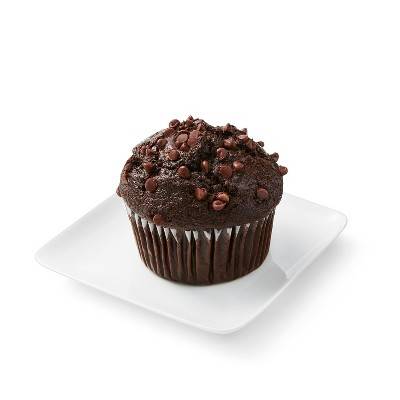 Double Chocolate Chip Muffins - 16oz/4ct - Favorite Day™