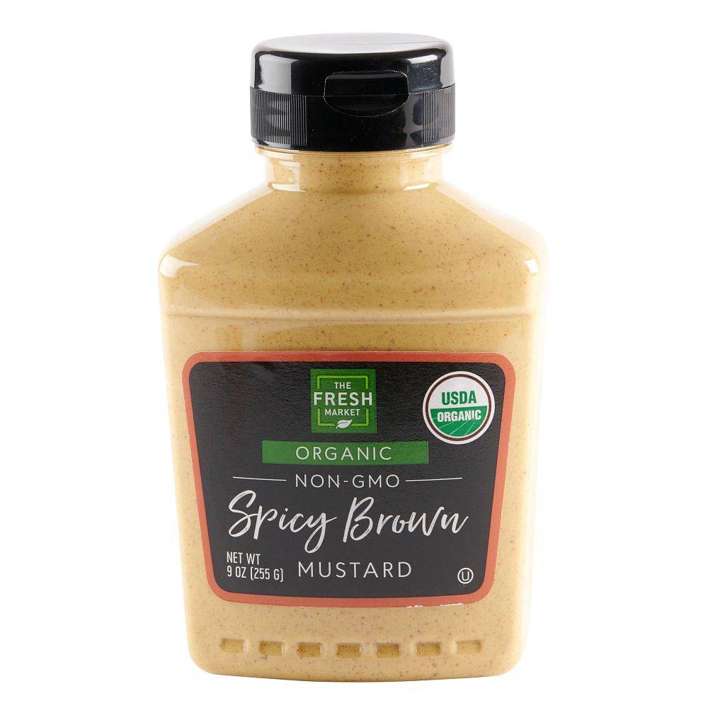 The Fresh Market Organic Spicy Brown Mustard