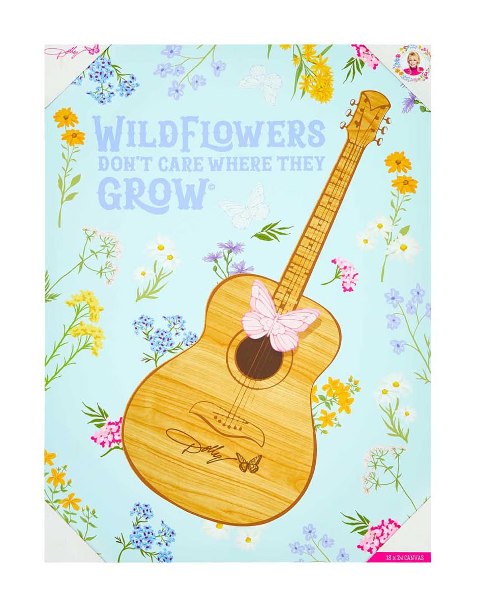 Dolly Parton Spring Canvas Wall Art 18 In X 24 In Assorted