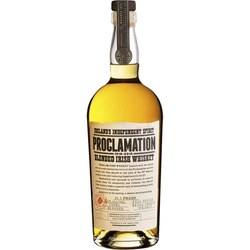 Proclamation Blended Irish Whiskey, 1916 (25.3 fl oz)