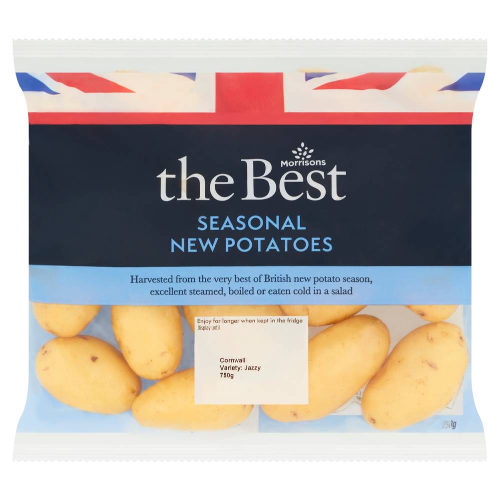 Morrisons The Best Seasonal New Potatoes 750G