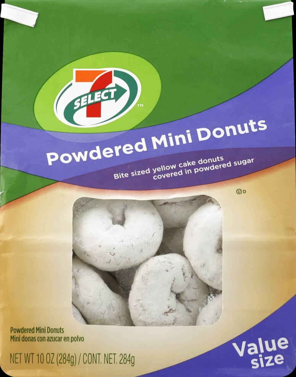 7-Select Mini Powdered Donuts (10.4 oz)