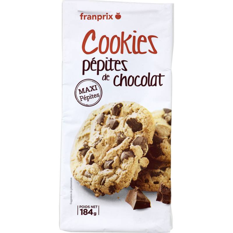 Franprix - Cookies (pépites de chocolat)