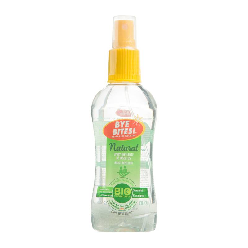 Bye Bites · Spray repelente de insectos natural (130 ml)