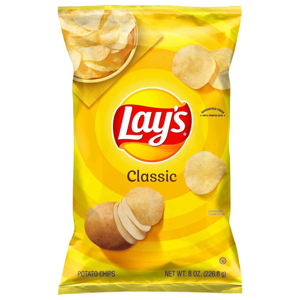 Lay's Classic Potato Chips (8 oz)