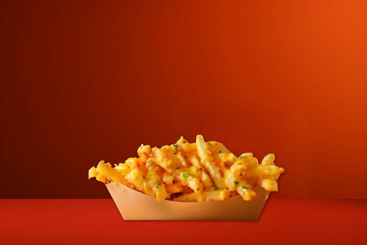 Frites cheddar