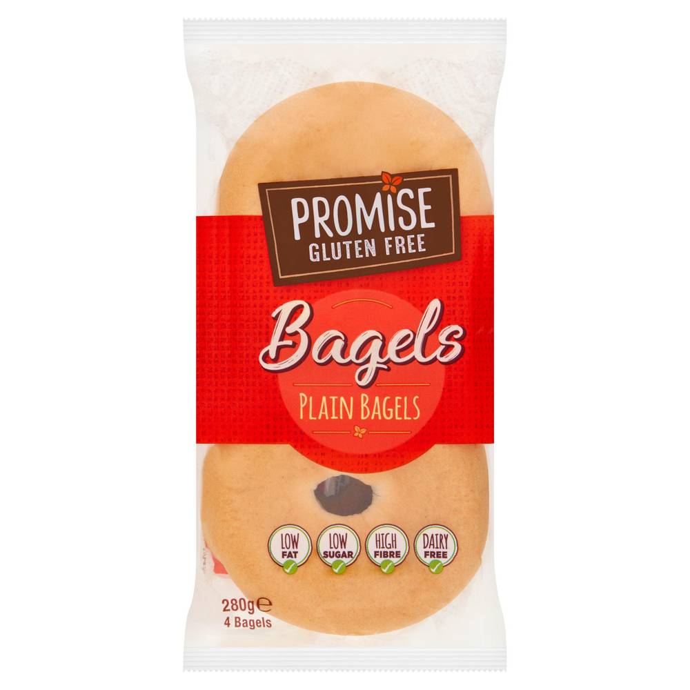 Promise Gluten Free Plain Bagels (4 pack)