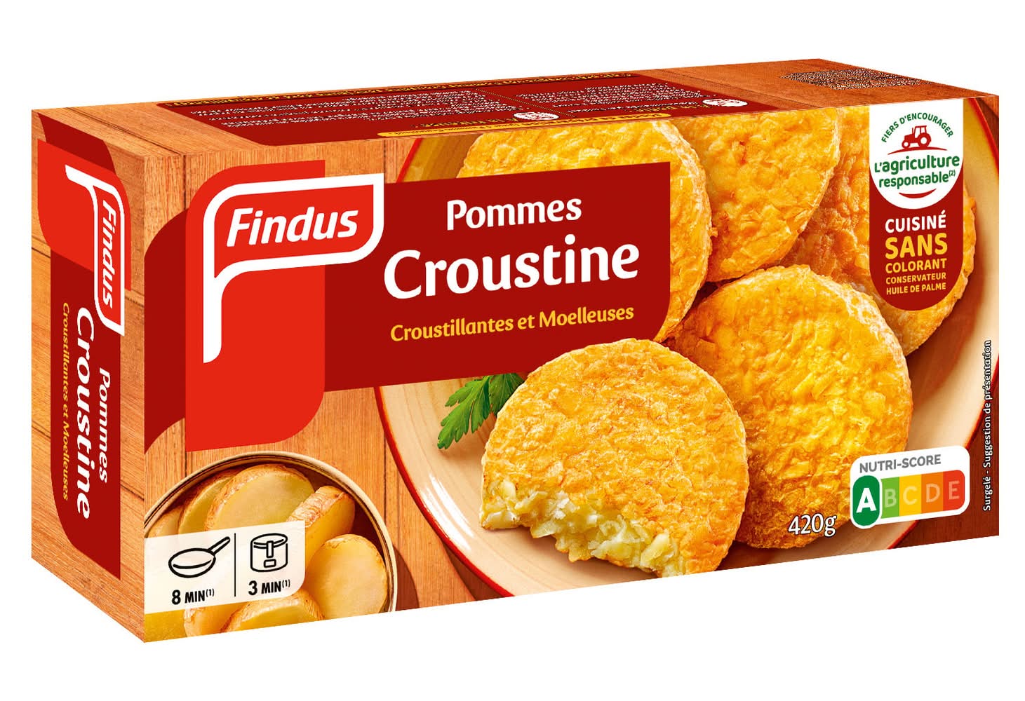 Findus - Pomme croustine (420g)