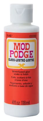 Mod Podge Gloss Water-Based Glue Sealer & Finish 4oz