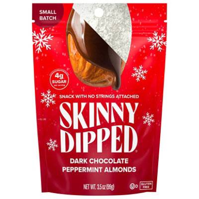 Skinny Dipped Almonds Pprmnt Dpd Pouch (3.5 oz)