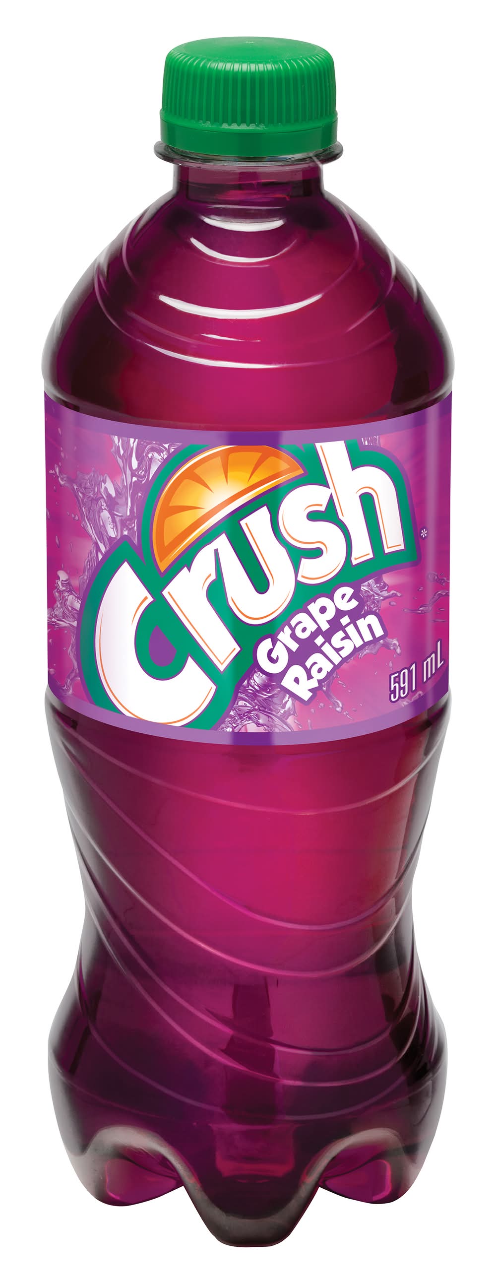 Crush boisson gazeuse raisin (591 ml) - crush grape soft drink (591 ml)