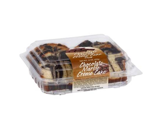 Olson's Baking Company · Sliced Chocolate Marble Creme Cake (16 oz)