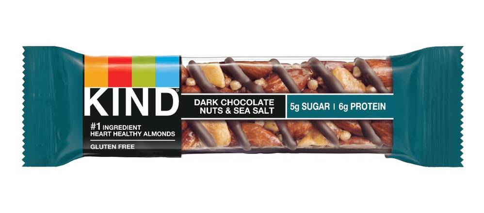 KIND Bar, Dark Chocolate Nuts & Sea Salt, 1.4 oz